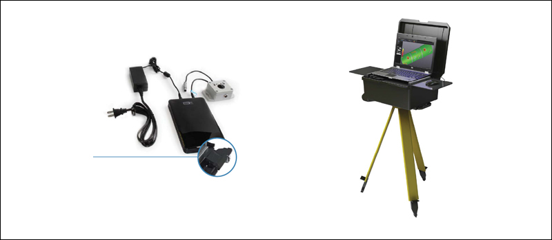 Аккумулятор и автономная станция для 3D-сканера