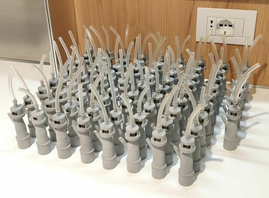 Клапаны для реанимационных аппаратов, напечатанные на 3D-принтере