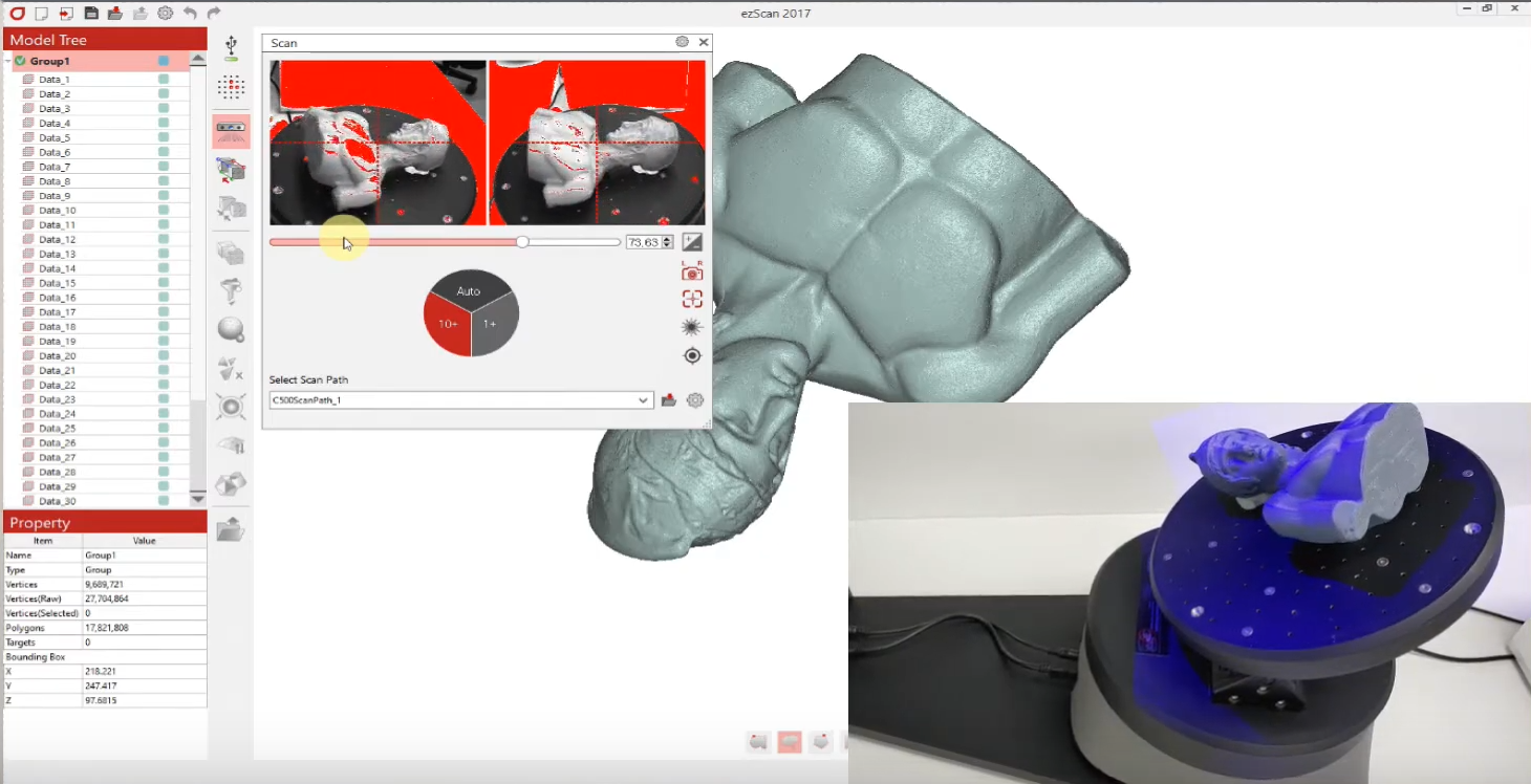 Стационарный 3D-сканер Solutionic C500: 8 этапов быстрой и легкой работы