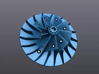 Получение 3D‑модели колеса турбины