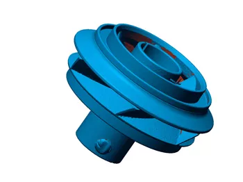 Сканирование колеса насоса для нефтедобычи