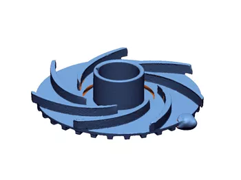 Изготовление рабочего колеса нефтяного насоса