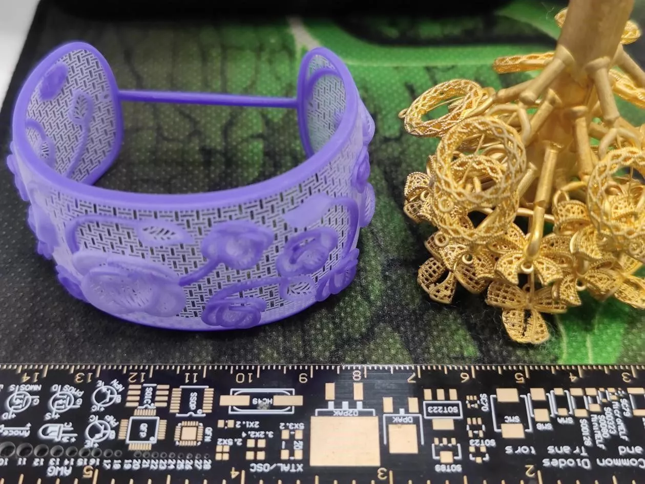 Новый воск FlashForge для производства филигранных украшений