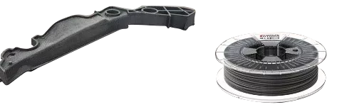 3D-печать функциональной детали мотоцикла