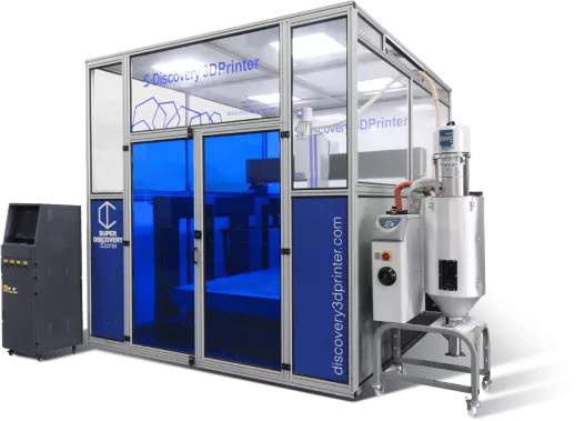 Большой 3D‑принтер Super Discovery 3D Printer
