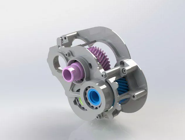 Реверс-инжиниринг и&nbsp;3D‑печать функционального прототипа редуктора 