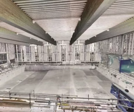 Проверка качества конструкций бассейна