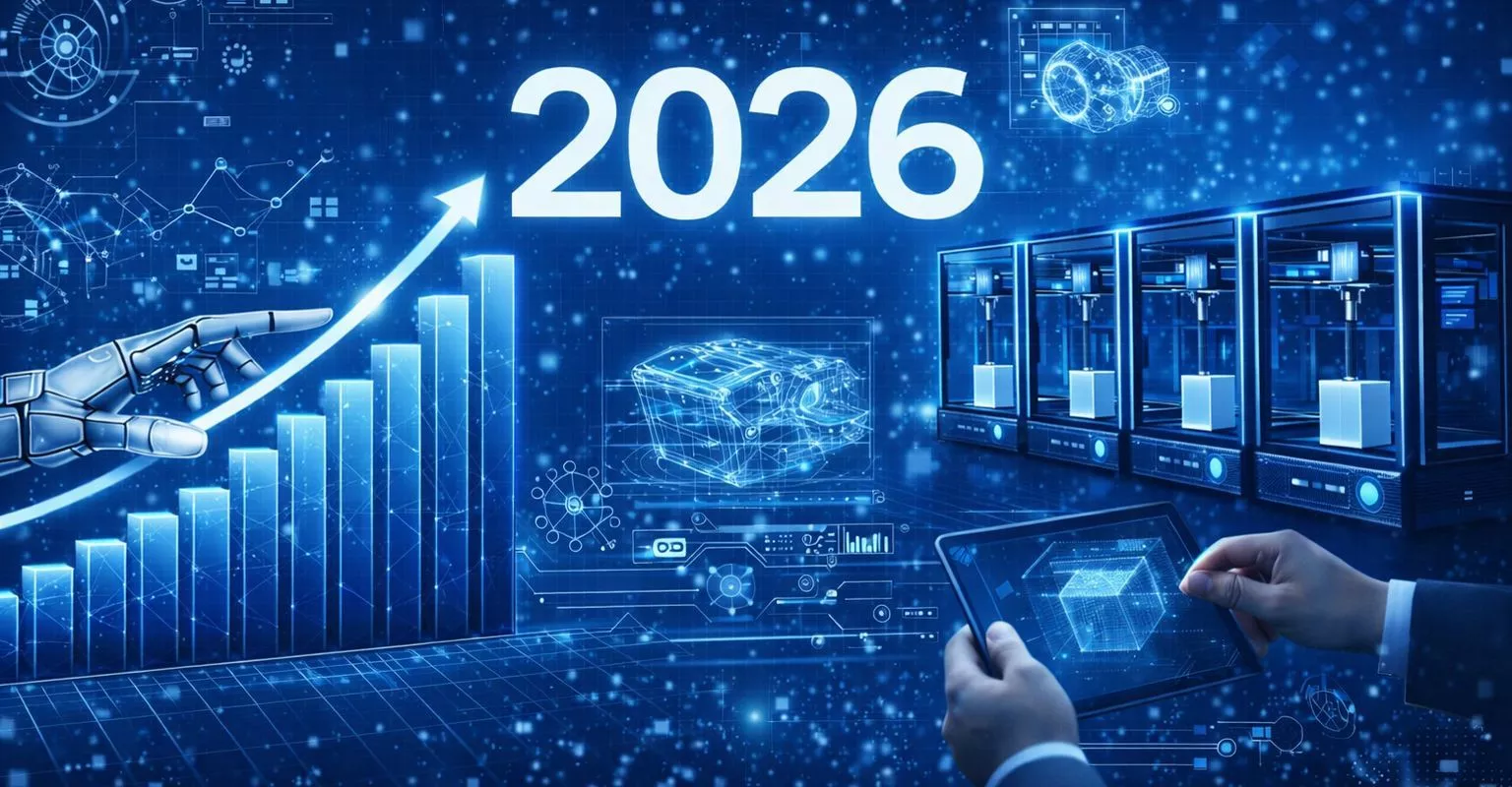 3D‑индустрия в&nbsp;2026&nbsp;году: стабильный выпуск серийных изделий и&nbsp;решающая роль&nbsp;ПО