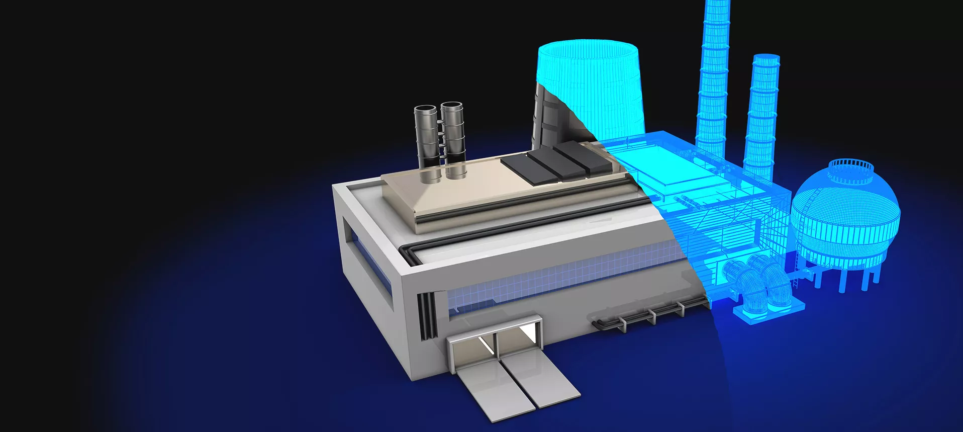 Designing a new workshop of a production plant