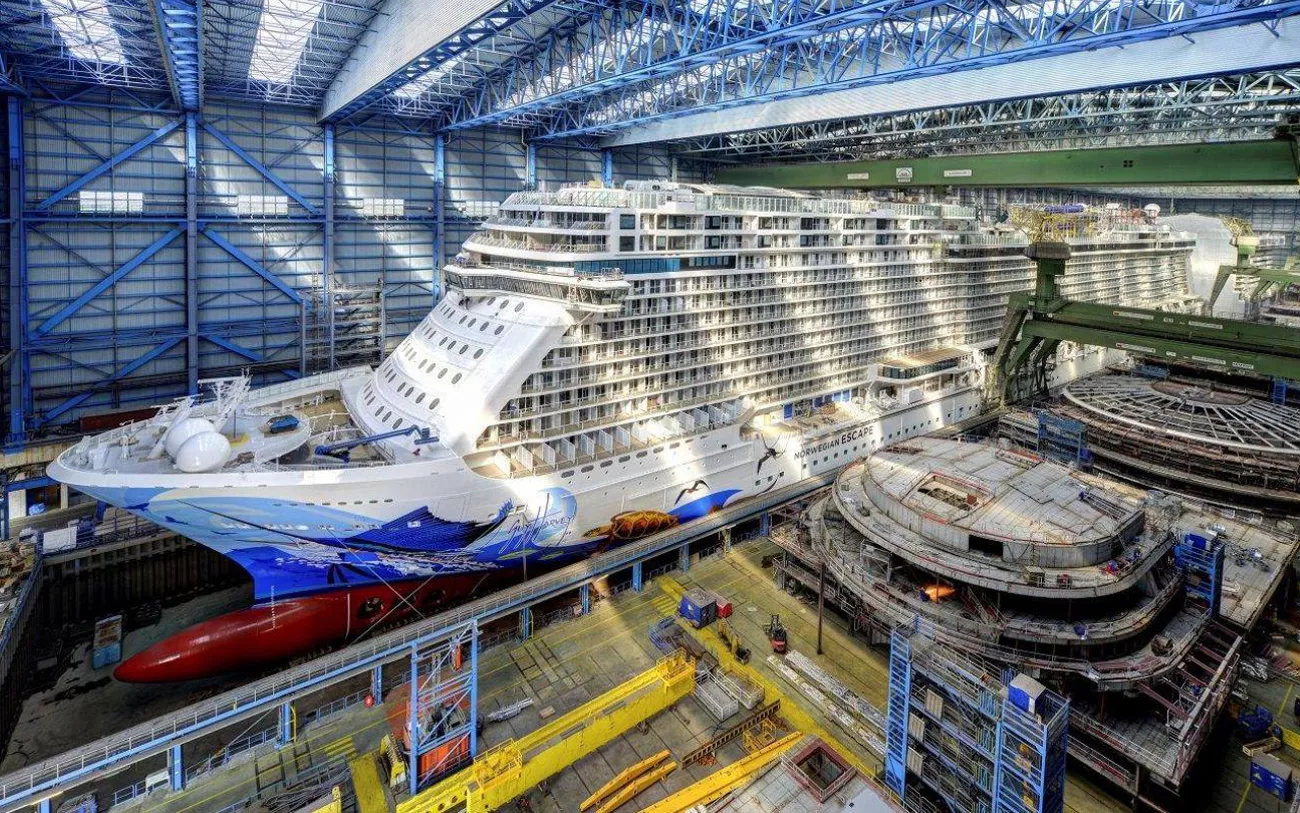 Надежный контроль геометрии с&nbsp;Control&nbsp;X при сборке круизных лайнеров