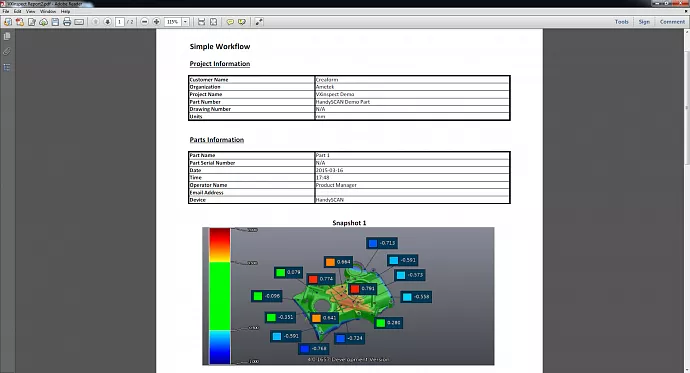 Программный продукт Creaform VXinspect и VXinspect|Elite