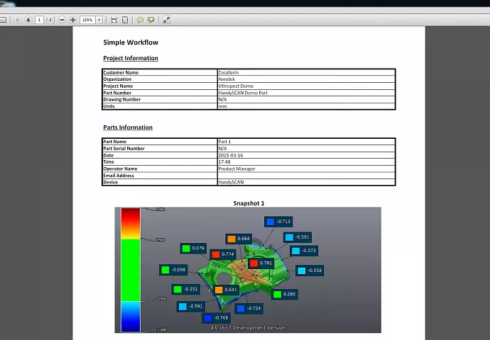 Программный продукт Creaform VXinspect и VXinspect|Elite №13