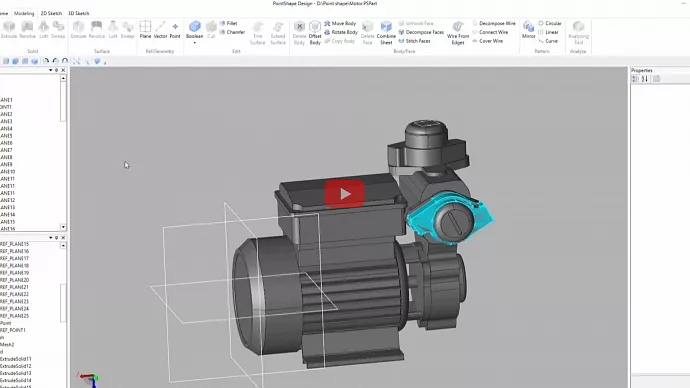 Программный продукт PointShape Design