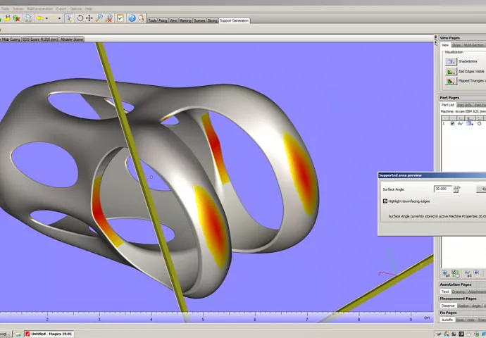 Программный продукт Materialise Magics SG Module №4