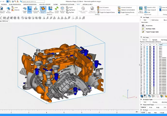 Программный продукт Materialise Magics Sinter Module №6