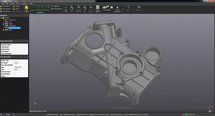 Программный продукт Creaform VXinspect и VXinspect|Elite