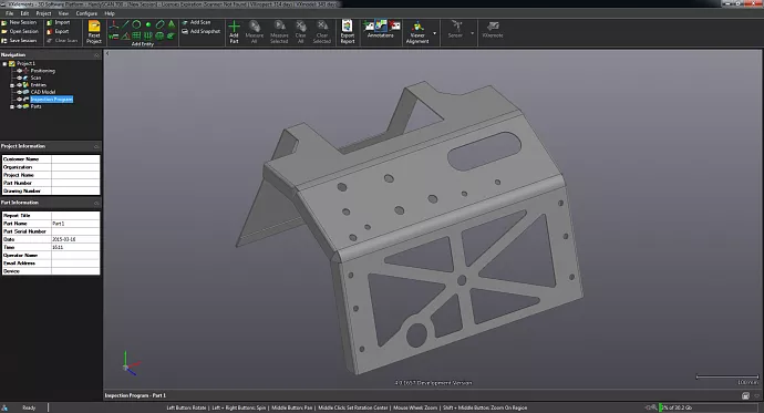 Программный продукт Creaform VXinspect и VXinspect|Elite