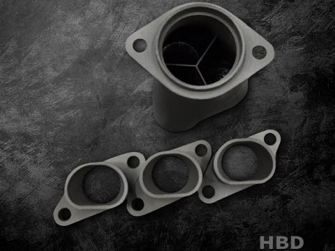 3D-печать автомобильных коллекторов из алюминия на установке HBD