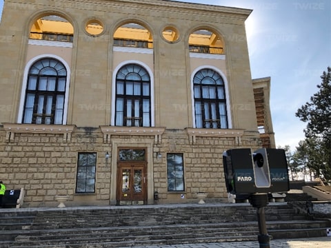 Реставрация фасада здания санатория
