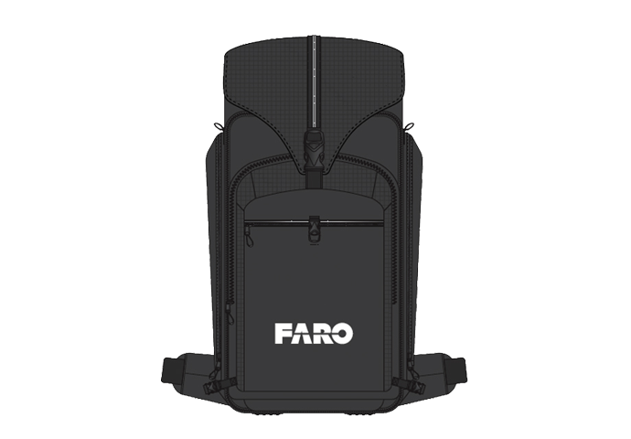 Рюкзак для 3D‑сканера FARO Focus, ноутбука и аксессуаров