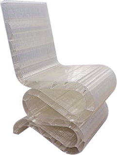 Создание кресла с помощью крупноформатной 3D‑печати