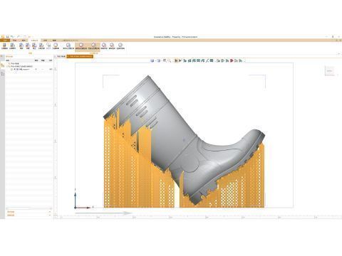 Быстрая подготовка моделей пресс-форм для обуви к 3D‑печати