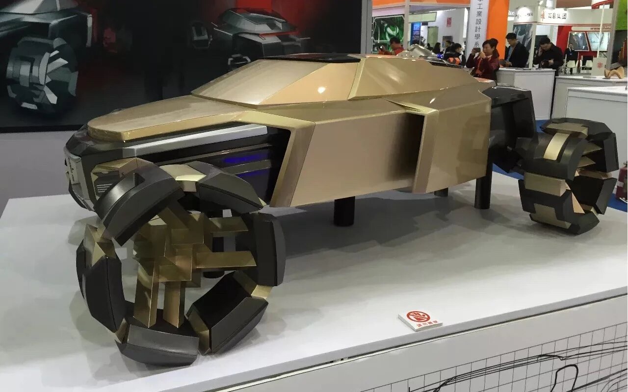 SLA printing of a concept car model: the way they do it in China
