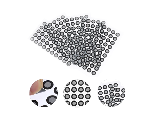 Набор позиционных маркеров для 3D‑сканирования №1